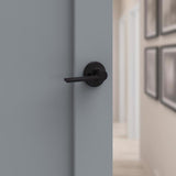 Kwikset Ladera Iron Black Half-Dummy Lever Left Handed