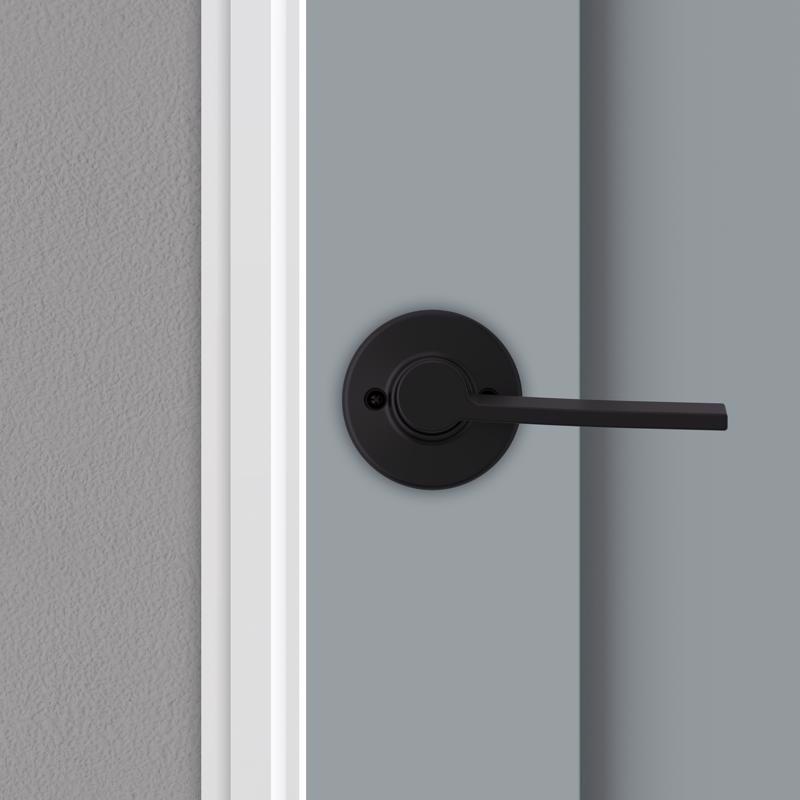 Kwikset Ladera Iron Black Half-Dummy Lever Left Handed