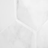 Smart Tiles 9.56 in. W X 10.61 in. L White Glazed Vinyl Adhesive Wall Tile 4 pc