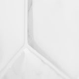 Smart Tiles 9.56 in. W X 10.61 in. L White Glazed Vinyl Adhesive Wall Tile 4 pc