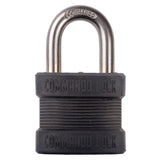 PADLOCK BLACK KEYED 1PK