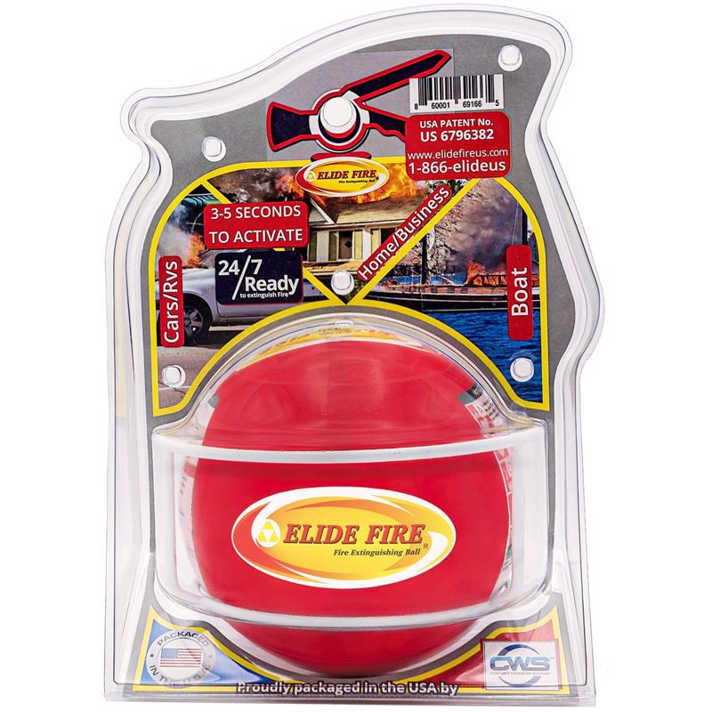 FIRE EXTINGS BALL RED 6"
