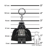LEGO Star Wars Plastic Multicolored Darth Vader Keychain Light