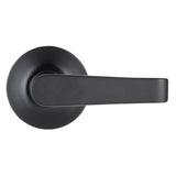 Brinks Commercial Matte Black Storeroom Lockset 2 in.