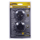 DEADBOLT MAT BLK 2.5"H