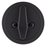 Brinks Commercial Matte Black Zinc Single Cylinder Deadbolt