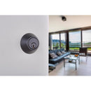 Brinks Commercial Matte Black Zinc Single Cylinder Deadbolt