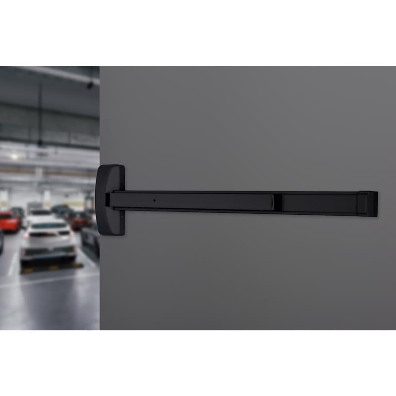 Brinks Commercial Matte Black Steel Commercial Exit Device 1 pc