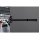 Brinks Commercial Matte Black Steel Commercial Exit Device 1 pc