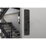 Brinks Commercial 12.25 in. L Matte Black Stainless Steel Pull Plate