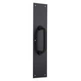 Brinks Commercial 15 in. L Matte Black Stainless Steel Pull Plate