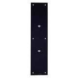 Brinks Commercial 15 in. L Matte Black Stainless Steel Pull Plate