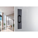 Brinks Commercial 15 in. L Matte Black Stainless Steel Pull Plate