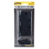 Brinks Commercial 4.5 in. L Black Door Hinge 1 pk