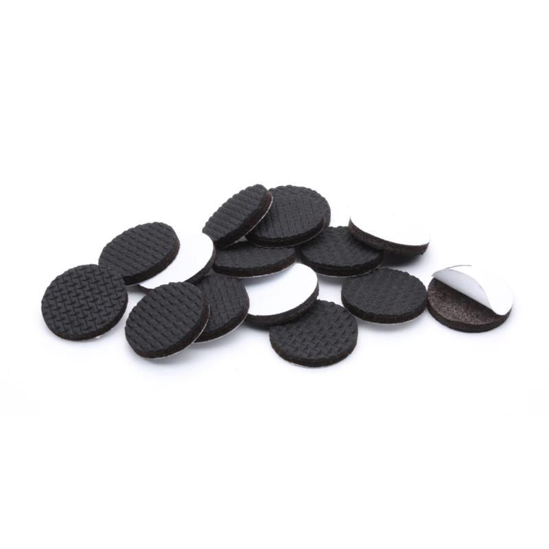 Slipstick Gorillapads Furniture Gripper 1 in. W X 1 in. L Rubber Black 16 pk