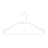 Whitmor Plastic White Hanger 3 pk