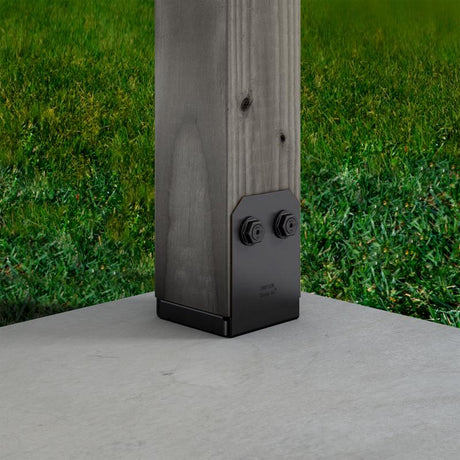 Simpson Strong-Tie APVB 6 in. H X 5.5 in. W 16 Ga. Steel Adjustable Post Base