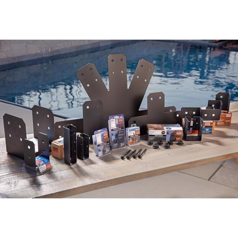 Simpson Strong-Tie Avant 10.5 in. H X 5 in. W 12 Ga. Steel T Strap