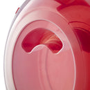 Sterilite Clear/Red Wreath Storage Box 7.5 in. H X 28.38 in. W X 25.25 in. D