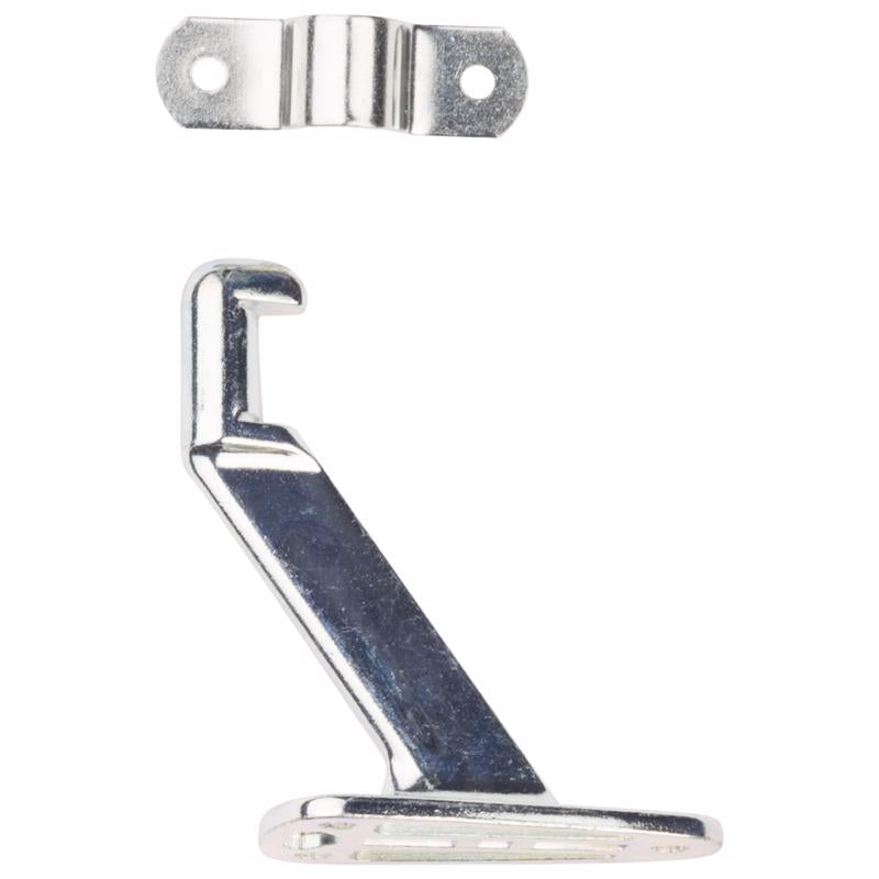 National Hardware Silver Zinc Die Cast w/Steel Strap Handrail Bracket 2.13 in. L 250 lb