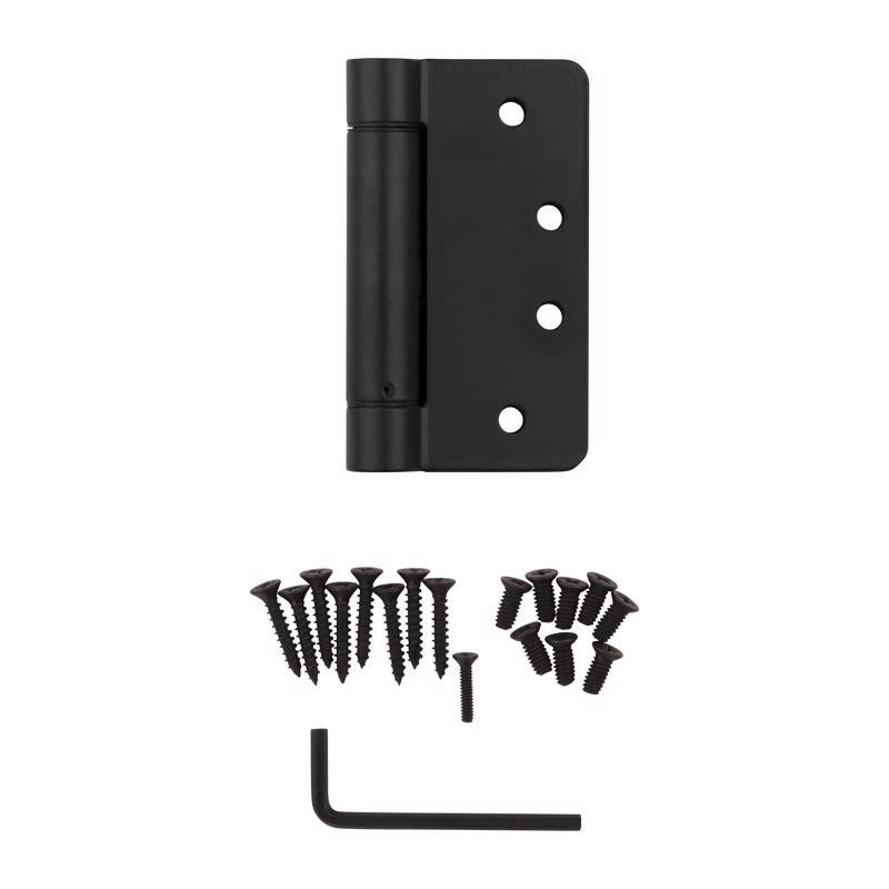 National Hardware 4 in. L Oil Rubbed Bronze Spring Hinge 1 pk