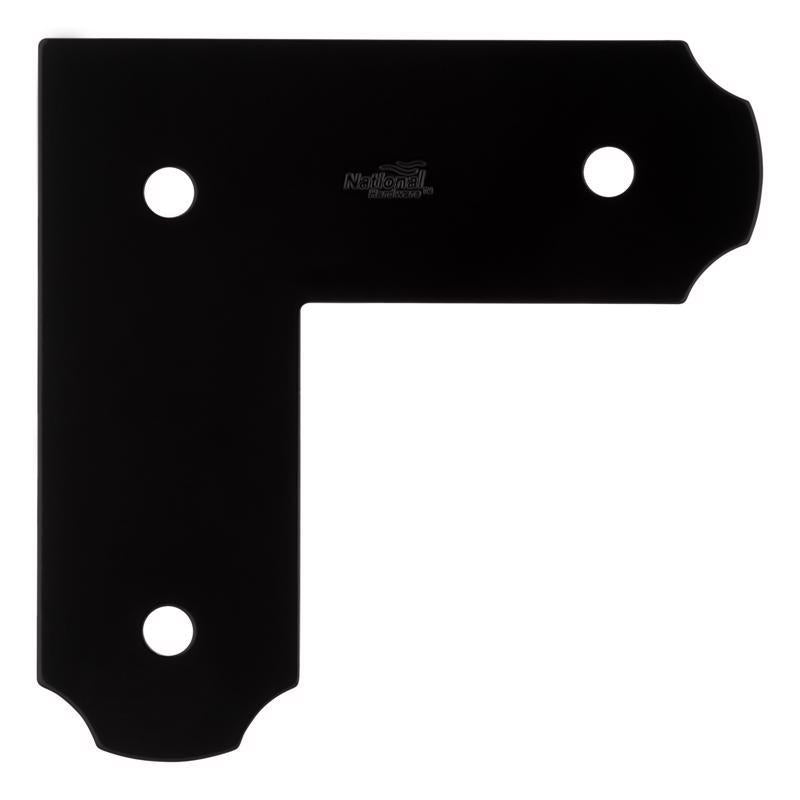 National Hardware Hartley 3 in. H X 8.25 in. W X 8.25 in. L Storm Shine Steel L Strap