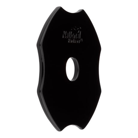 DECORATIVE WASHER BLK 3"