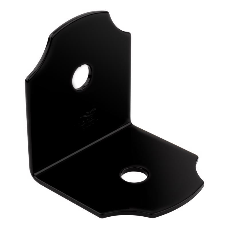 CORNER BRACE BLK 3"