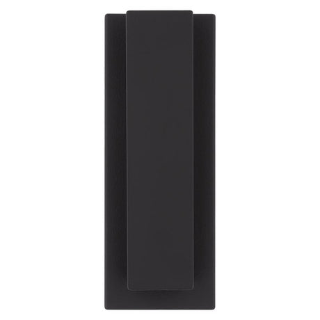 National Hardware Reed 4.75 in. L Matte Black Brass Door Knocker