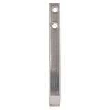 National Hardware Reed Satin Nickel Steel 4 in. L Hook 60 lb 1 pk