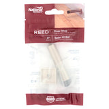 National Hardware Reed 1 in. W X 3 in. L Aluminum Satin Nickel Door Stop Mounts to door and wall
