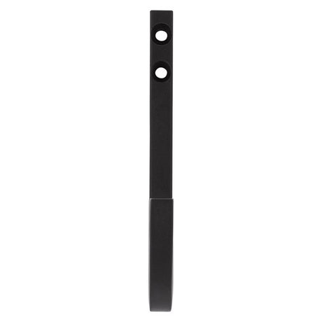 National Hardware Reed Medium Matte Black Black Steel 4 in. L Hook 60 lb 1 pk
