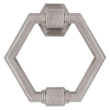 National Hardware Powell 4 in. L Satin Nickel Die Cast Zinc Door Knocker