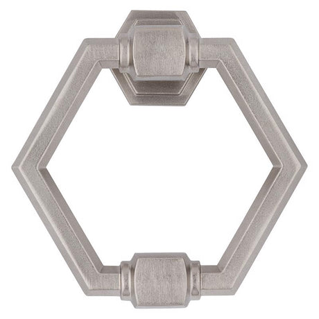 National Hardware Powell 4 in. L Satin Nickel Die Cast Zinc Door Knocker