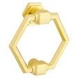 DOOR KNOCKER GOLD 4"