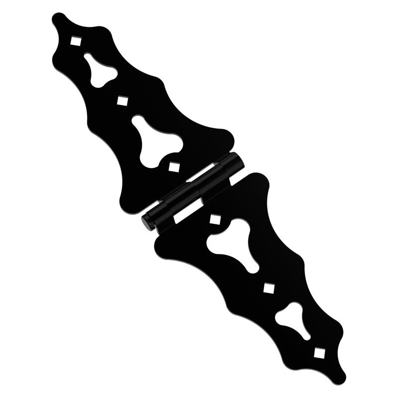 ORNMNT STRP HINGE BLK 6"