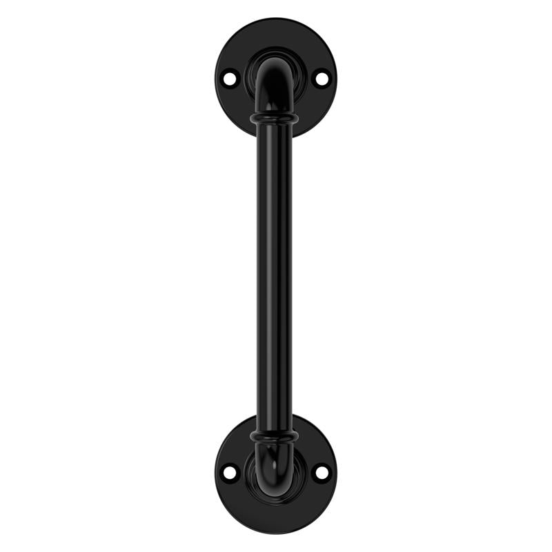 National Hardware 2.5 in. L Black Steel Gate Handle 1 pk