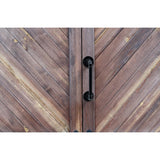 National Hardware 2.5 in. L Black Steel Gate Handle 1 pk