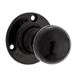 KNOB PULL BLACK 2.87"