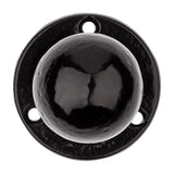National Hardware 2.87 in. L Matte Black Steel Knob Pull