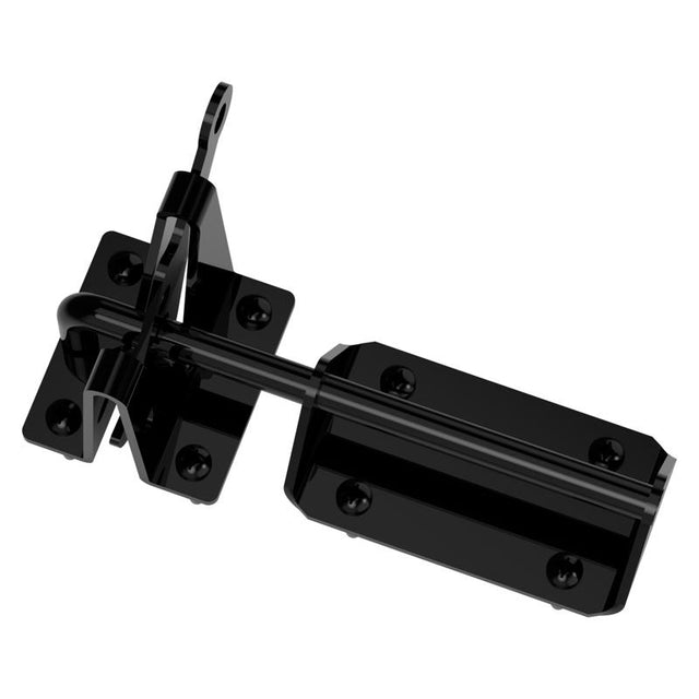 GATE LATCH BLACK 7.57"