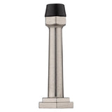 National Hardware Powell 5/8 in. W X 3-19/32 in. L Zinc Satin Nickel Silver Door Stop Mounts to door