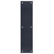 PUSH PLATE MBLK 3.5X15"
