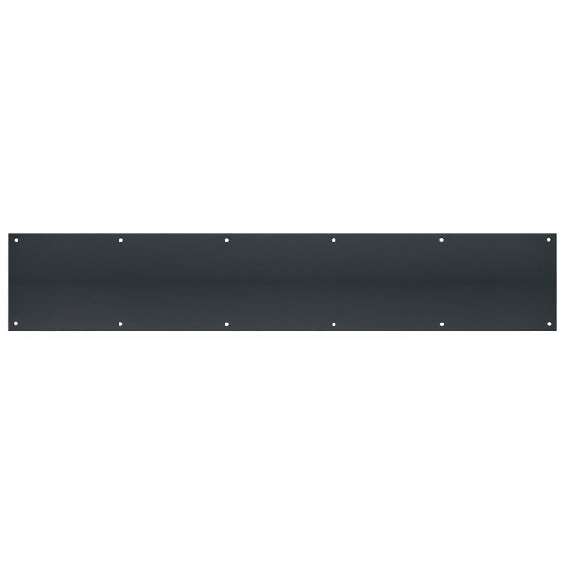 KICKPLATE SS MBLK 30X6"