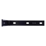 Hampton 1.50 in. H X 10.25 in. W X 1/4 in. D Black Steel Inside/Outside Corner Brace
