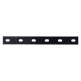 Hampton 1/8 in. H X 1.5 in. W X 14 in. L Black Steel Mending Plate