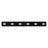 Hampton 1/8 in. H X 1.5 in. W X 14 in. L Black Steel Mending Plate