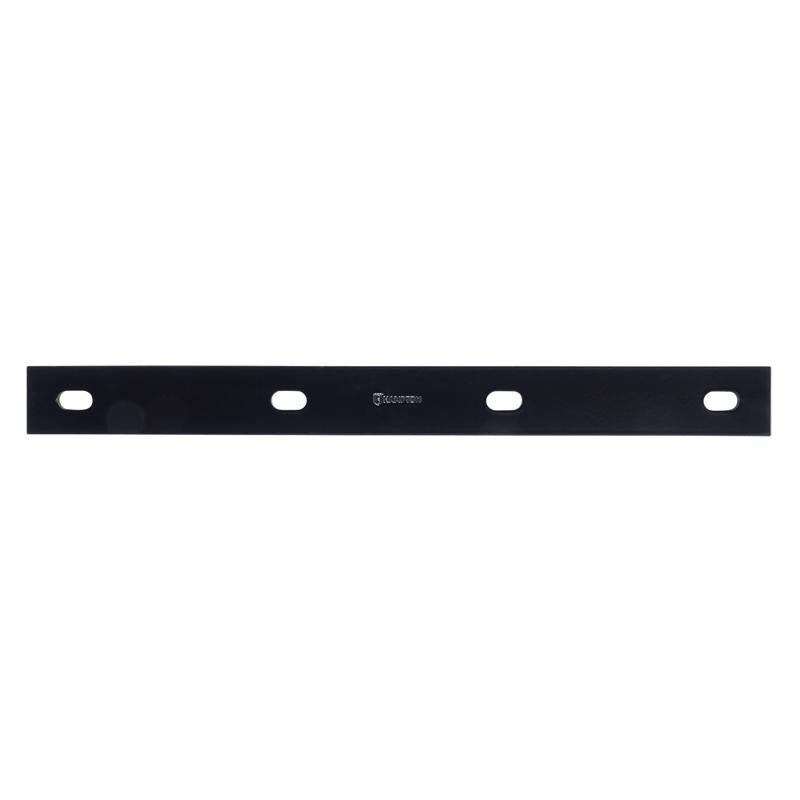 Hampton 1/4 in. H X 1.5 in. W X 16 in. L Black Steel Mending Plate