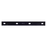 Hampton 1/4 in. H X 1.5 in. W X 16 in. L Black Steel Mending Plate