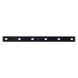 Hampton 1/4 in. H X 1.5 in. W X 20 in. L Black Steel Mending Plate
